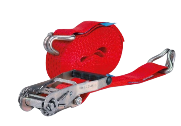 Стяжний ремінь WISTRA HD 1500317L, 50 мм × 8 м, LC 2500 daN, з гачками