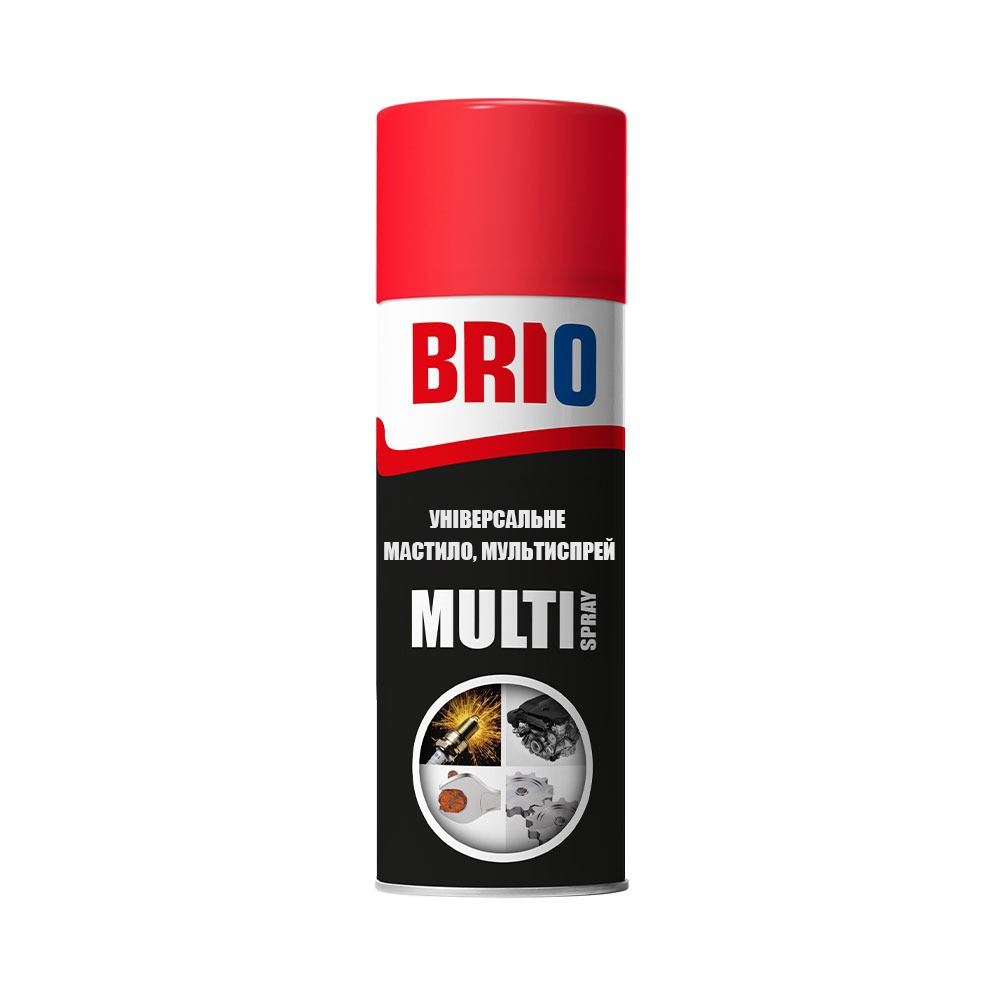 Універсальне мастило (аналог WD-40), мультиспрей, 200 мл, BRIO EUROPE