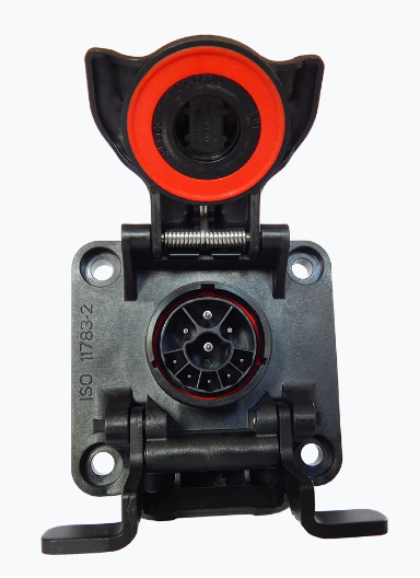 Розетка ISOBUS 9P/12V активна (ISO 11783-2), ERICH JAEGER