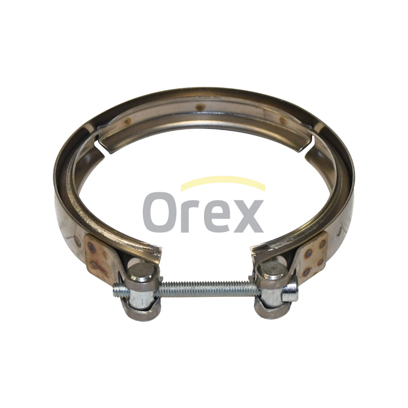 Хомут вихлопної системи Ø121-133 мм DAF, OREX